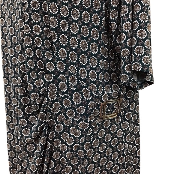 Jessica Howard Green Geometric Sheath  Dress 16W‎ Short Sleeve - Picture 3 of 12